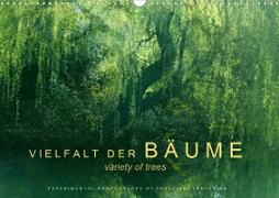 Vielfalt der Bäume - variety of trees (Wandkalender 2020 DIN A3 quer)