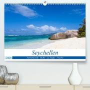 Seychellen. Sonneninseln - Mahé, La Digue, Praslin(Premium, hochwertiger DIN A2 Wandkalender 2020, Kunstdruck in Hochglanz)