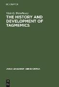 The history and development of tagmemics