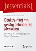 Denktraining mit geistig behinderten Menschen