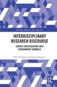 Interdisciplinary Research Discourse