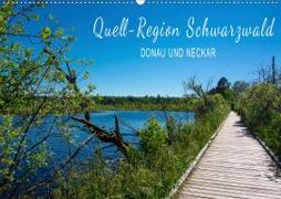 Quell-Region Schwarzwald - Donau und Neckar (Wandkalender 2020 DIN A2 quer)