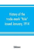 History of the trade-mark "Yale"