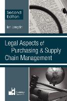 Legal Aspects of Purchasing and Supply Chain Management