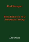 Kempter: Pastoralmesse in G. Kontrabass