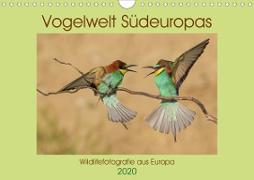 Vogelwelt Südeuropas (Wandkalender 2020 DIN A4 quer)