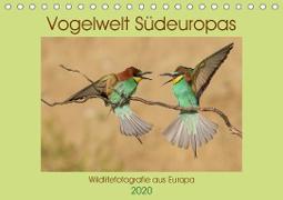 Vogelwelt Südeuropas (Tischkalender 2020 DIN A5 quer)