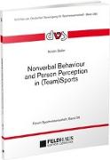 Nonverbal Behaviour and Person Perception in (Team)Sports