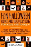 Fun Halloween Riddles and Trick Questions For Kids and Family