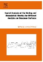 Fractal Analysis of the Binding and Dissociation Kinetics for Different Analytes on Biosensor Surfaces
