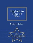 England in Time of War - War College Series