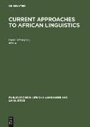 Current Approaches to African Linguistics. Vol 4