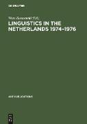 Linguistics in the Netherlands 1974¿1976