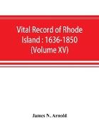 Vital record of Rhode Island