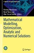 Mathematical Modelling, Optimization, Analytic and Numerical Solutions