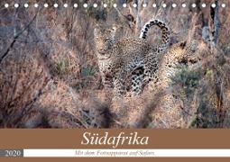 Südafrika - Mit dem Fotoapparat auf Safari. (Tischkalender 2020 DIN A5 quer)