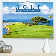 Golf: Golfparadiese der Welt (Premium, hochwertiger DIN A2 Wandkalender 2020, Kunstdruck in Hochglanz)