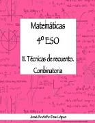 Matemáticas 4º ESO - 11. Técnicas de recuento. Combinatoria