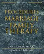 Procedures in Marriage and Family Therapy