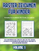 Die besten Bücher zum Zeichnen lernen (Raster zeichnen für Kinder - Volume 1): Dieses Buch bringt Kindern bei, wie man Comic-Tiere mit Hilfe von Raste