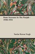 Farm Accounts in the Punjab - 1930-1931