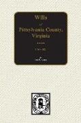 Pittsylvania County, Virginia 1767-1820, Wills Of