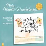 Mein Monats-Wandkalender „live - love - teach“