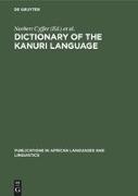 Dictionary of the Kanuri Language