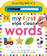 My First Wipe Clean: Words