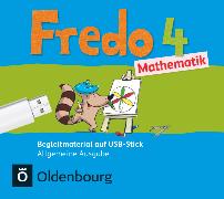 Fredo - Mathematik, Ausgabe A - 2015, 4. Schuljahr, Begleitmaterial auf USB-Stick, Inkl. E-Book als Zugabe und Unterrichtsmanager auf scook.de