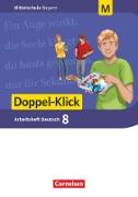 Doppel-Klick, Das Sprach- und Lesebuch, Mittelschule Bayern, 8. Jahrgangsstufe, Arbeitsheft mit Lösungen, Für M-Klassen