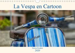 La Vespa en Cartoon (Calendrier mural 2020 DIN A4 horizontal)