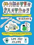 Worksheets for Kids (Cut and paste Monster Factory - Volume 3): This book comes with collection of downloadable PDF books that will help your child ma