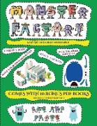 Easy Art and Craft with Paper (Cut and paste Monster Factory - Volume 1): This book comes with collection of downloadable PDF books that will help you