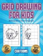 Books on how to draw for beginners (Learn to draw - Cartoons): This book teaches kids how to draw using grids