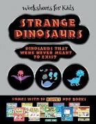 Worksheets for Kids (Strange Dinosaurs - Cut and Paste): This book comes with a collection of downloadable PDF books that will help your child make an