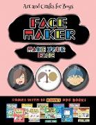 Art and Crafts for Boys (Face Maker - Cut and Paste): This book comes with a collection of downloadable PDF books that will help your child make an ex