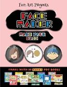 Fun Art Projects (Face Maker - Cut and Paste): This book comes with a collection of downloadable PDF books that will help your child make an excellent