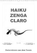 HAIKU ZENGA CLARO (Wandkalender 2020 DIN A3 hoch)