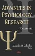 Advances in Psychology Research. Volume 139