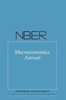 NBER Macroeconomics Annual 2007