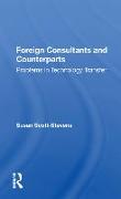Foreign Consultants And Counterparts