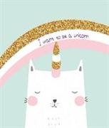 Fashion Diary I Want To Be A Unicorn Square Pocket Diary 2020