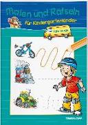 Malen und Rätseln für Kindergartenkinder. Fahrzeuge