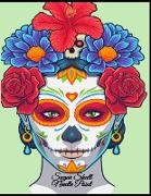 Sugar Skull Needle Point