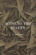 Notes to the Reader: From Forgotten Books