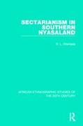 Sectarianism in Southern Nyasaland