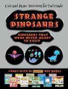 Cut and Paste Activities for 2nd Grade (Strange Dinosaurs - Cut and Paste): This book comes with a collection of downloadable PDF books that will help