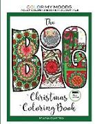 The BIG Christmas Coloring Book by Color My Moods Adult Coloring Books and Journals: A festive collection of drawings, including a nativity scene, gif