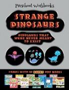 Preschool Workbooks (Strange Dinosaurs - Cut and Paste): This book comes with a collection of downloadable PDF books that will help your child make an